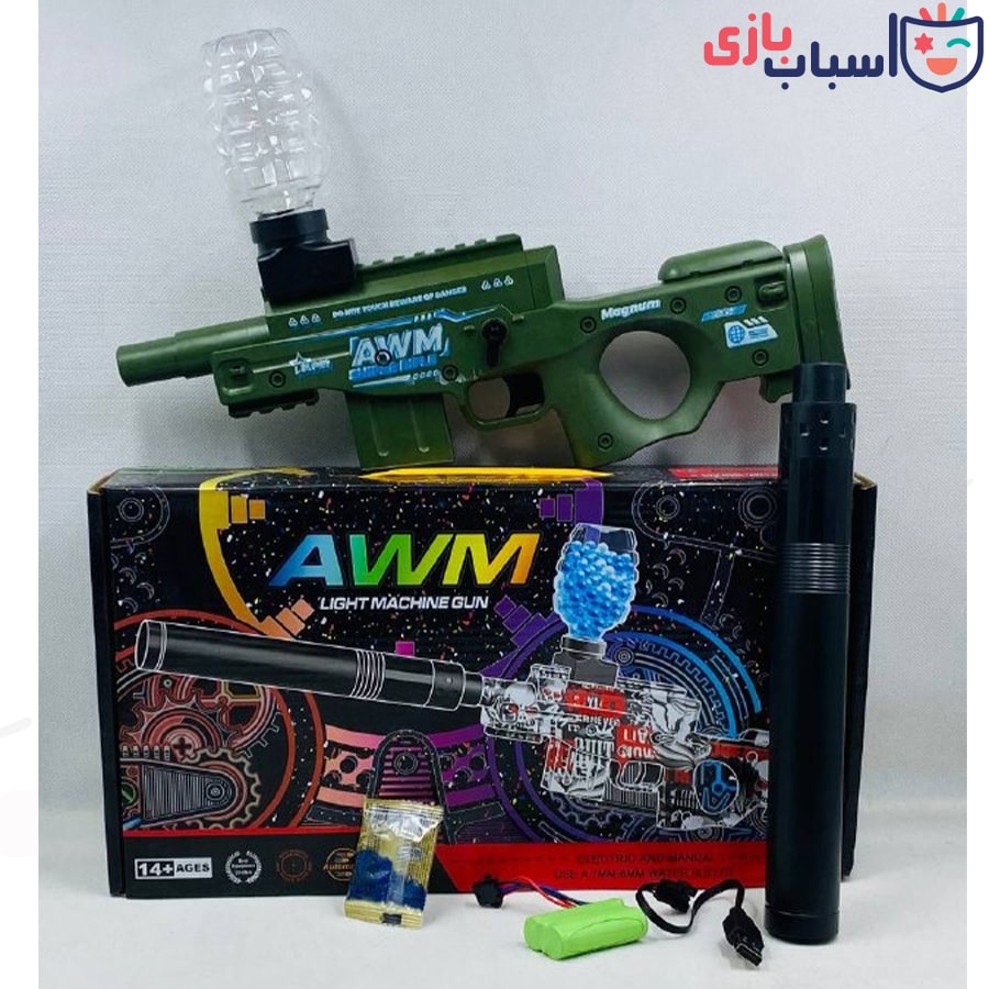 تفنگ تیر ژله ای شارژی 1_019