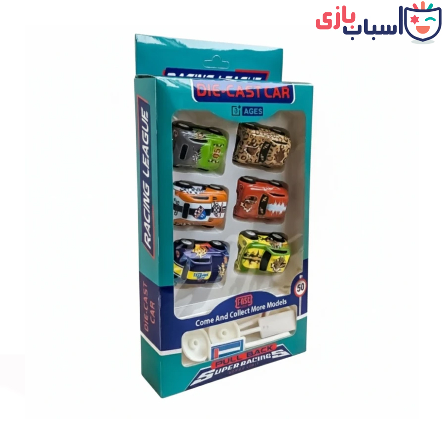 ماشین فلزی کوچک 6 عددی 055_3
