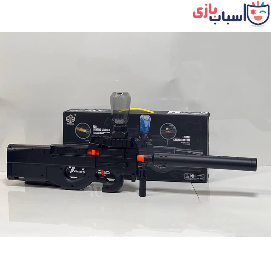 تفنگ تیر ژله ای شارژی P90