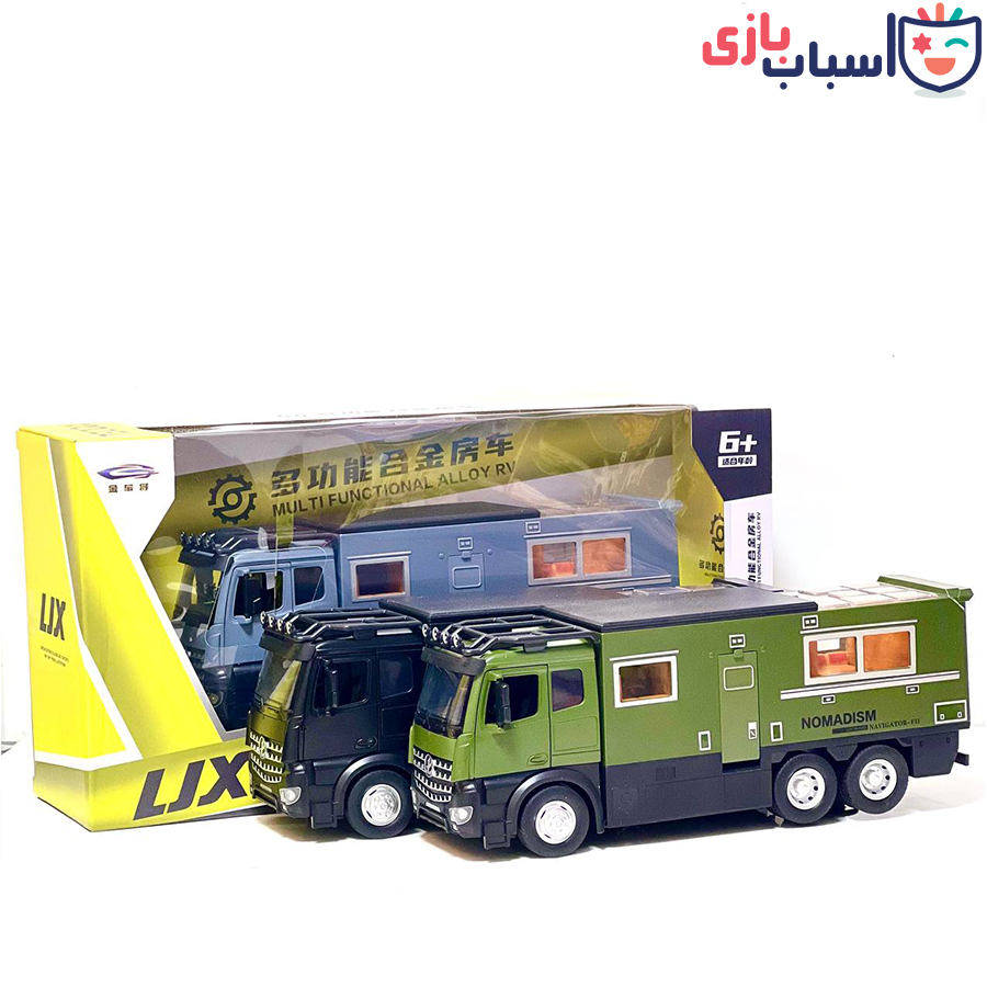 ماشین فلزی کامیون کمپر 8802