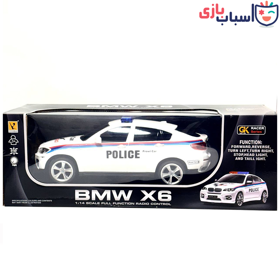 ماشین کنترلی BMW X6 پلیس شارژی 1401_866