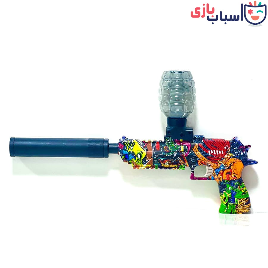 اسباب بازی تفنگ کلت تیر ژله ای شارژی 3_42