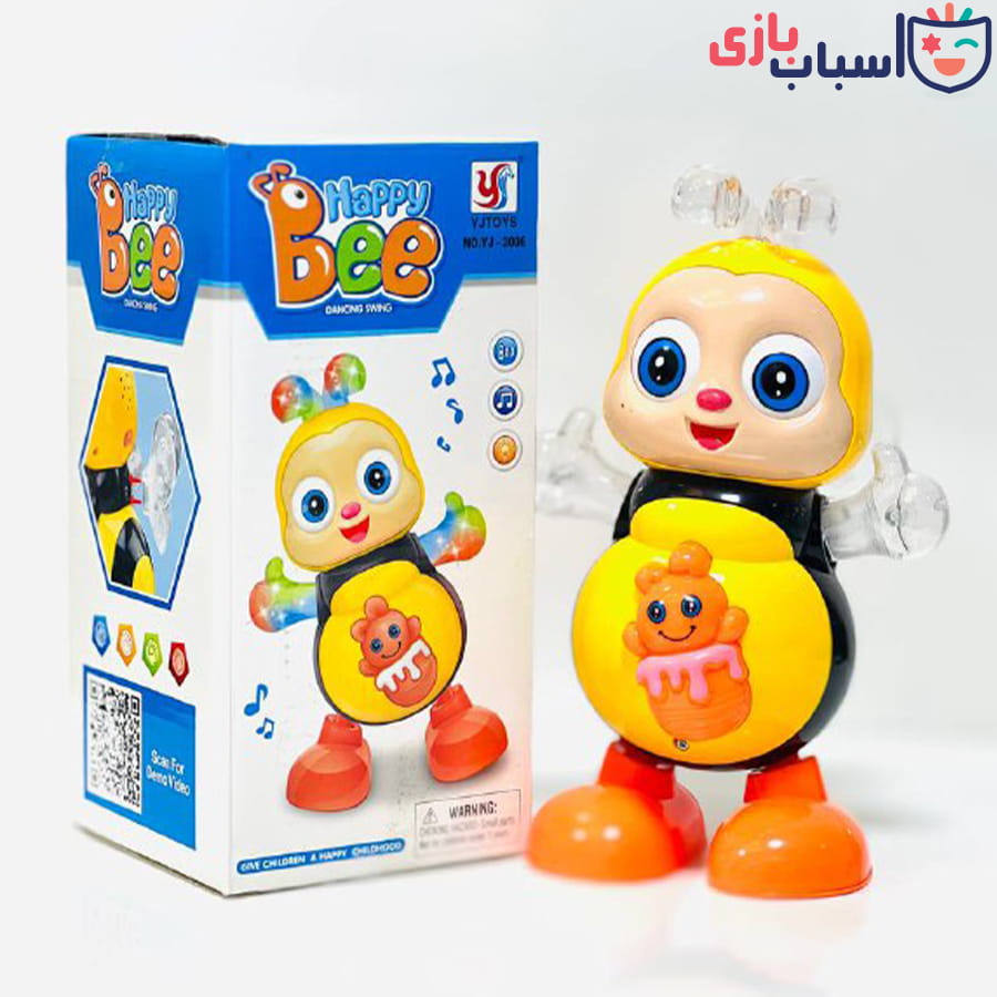 اسباب بازی موزیکال زنبور رقاص باتری خور 3006
