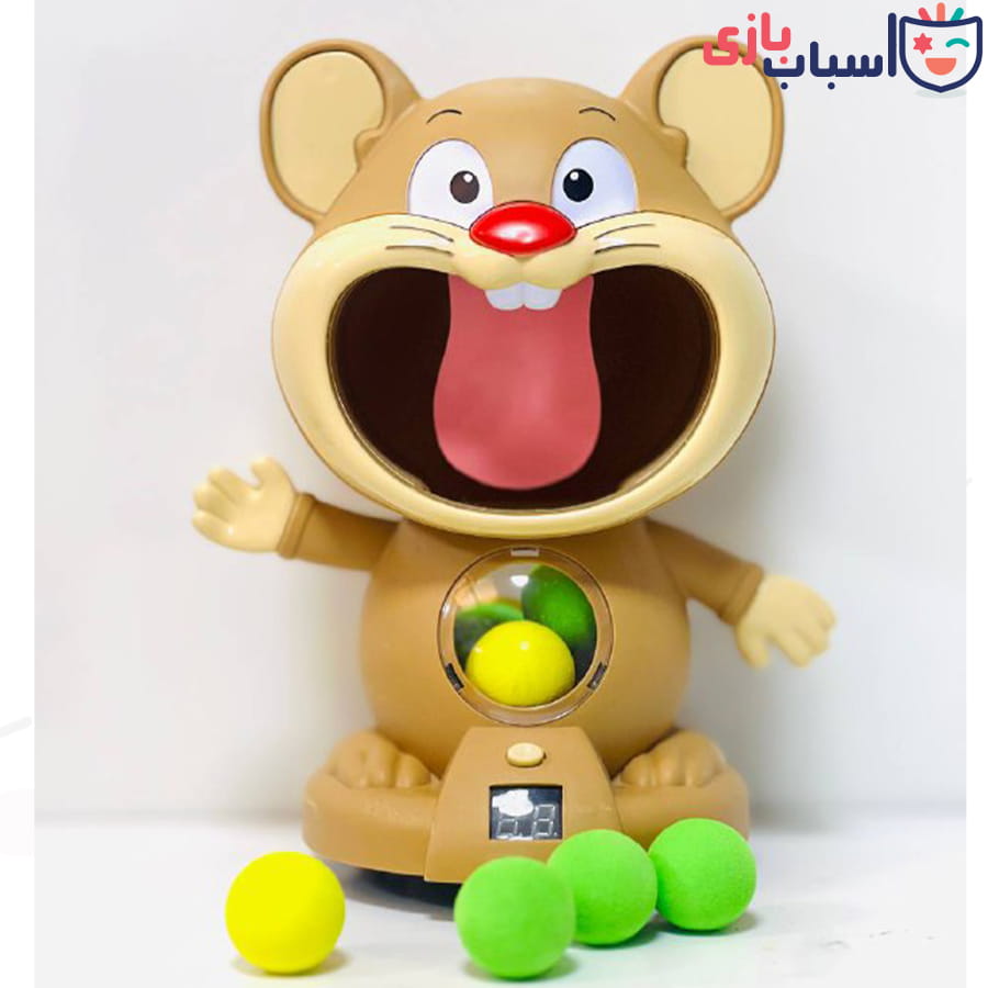 تفنگ اسباب بازی تیر ابری با سیبل طرح همستر 1970