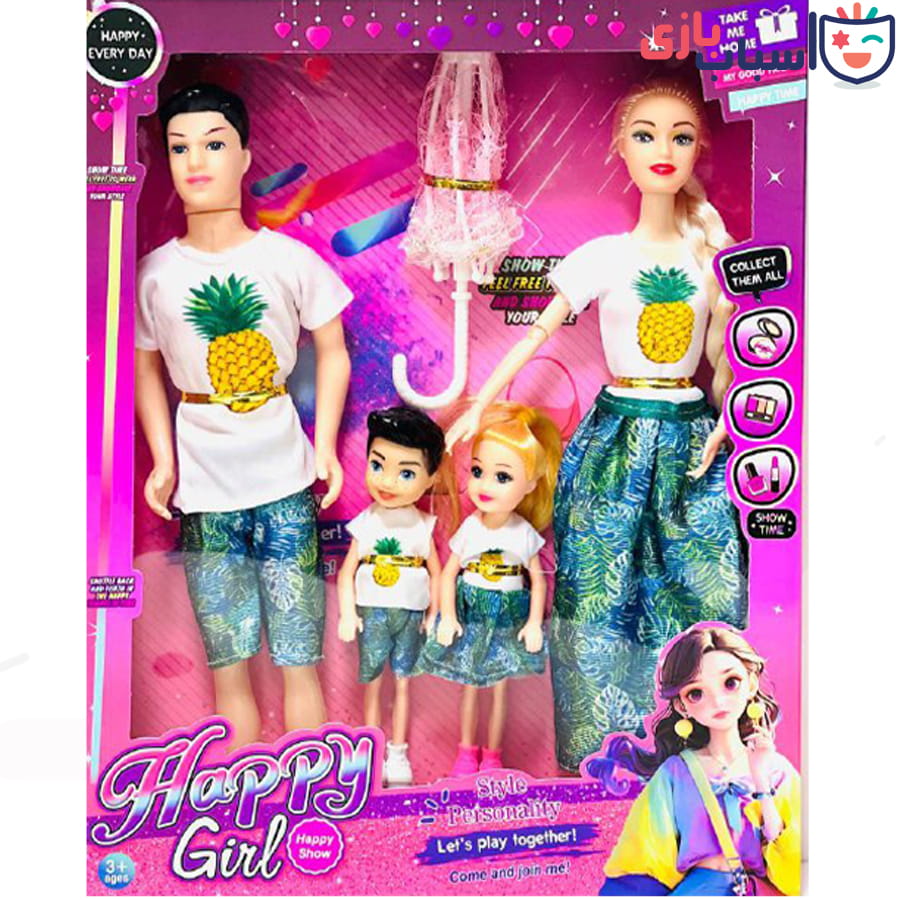 عروسک باربی خانواده مفصلی 11_326